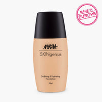 Nykaa SKINgenius Sculpting & Hydrating Dewy Foundation For Dry Skin - Warm Sand - 03