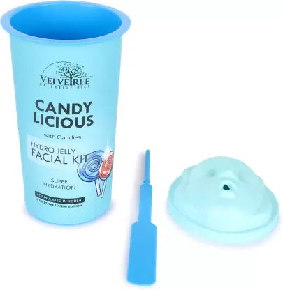 Velvetree Hydro Jelly Facial Kit Candy Licious with candies Super Hydration