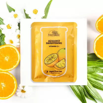 Velvetree Hydro Jelly Facial Kit Vitamion C+ with orange Advance Brightening