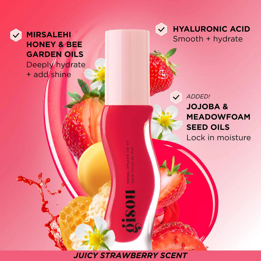 Gisou Honey Infused Lip Oil 8ml