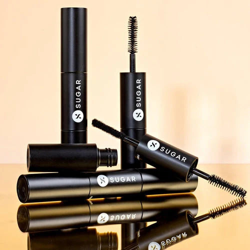 SUGAR Cosmetics Double Date Extreme Volume Mascara Duo - 01 Blackjack