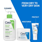 CeraVe Moisturizing Cream For Dry To Very Dry Skin 340g (Made In India)