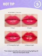 SHEGLAM MIRROR KISS HIGH-SHINE LIPSTICK-OWN YOUR SHINE