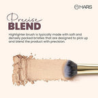 MARS Artist's Arsenal Professional Dense Highlighter Brush For Face | Precise Synthetic Bristles | Feather Soft Touch | Professional Makeup Brush BRF-04