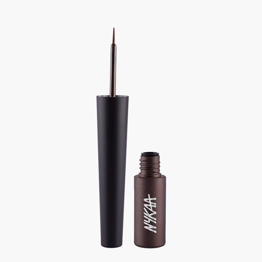 Nykaa GLAMOReyes Coloured Liquid Eyeliner - 04 Mystic Woods (5ml)