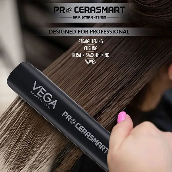 Vega Professional Pro Cera Smart Hair Straightener