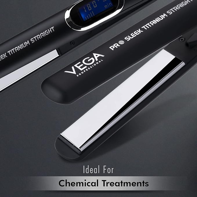 Vega Professional Pro Sleek Titanium Straight Hair Straightener