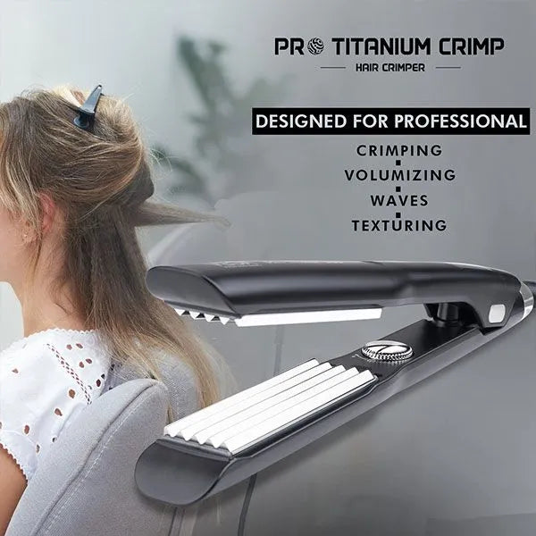 Vega Professional Pro Titanium Crimp Hair Crimper