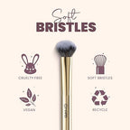 MARS Artist's Arsenal Professional Dense Highlighter Brush For Face | Precise Synthetic Bristles | Feather Soft Touch | Professional Makeup Brush BRF-04