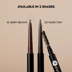 SUGAR Cosmetics Arch Arrival Micro Brow Pencil | 0.09 gm (01 Jerry Brown)