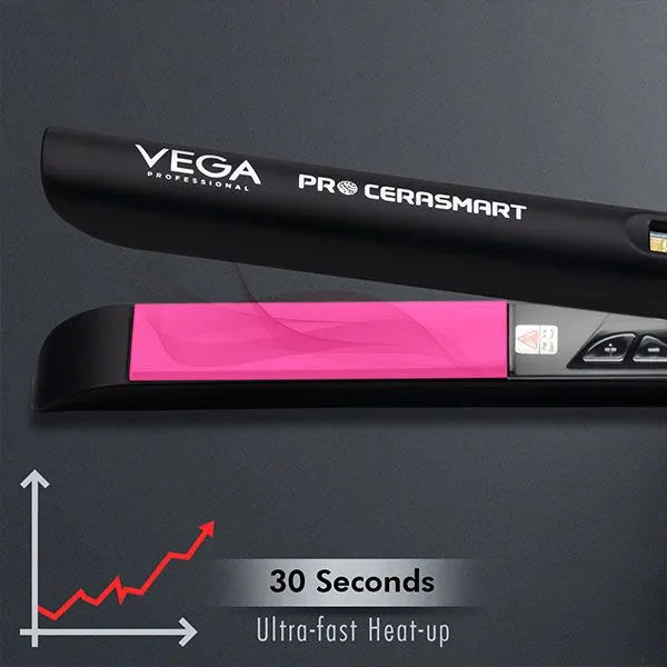 Vega Professional Pro Cera Smart Hair Straightener