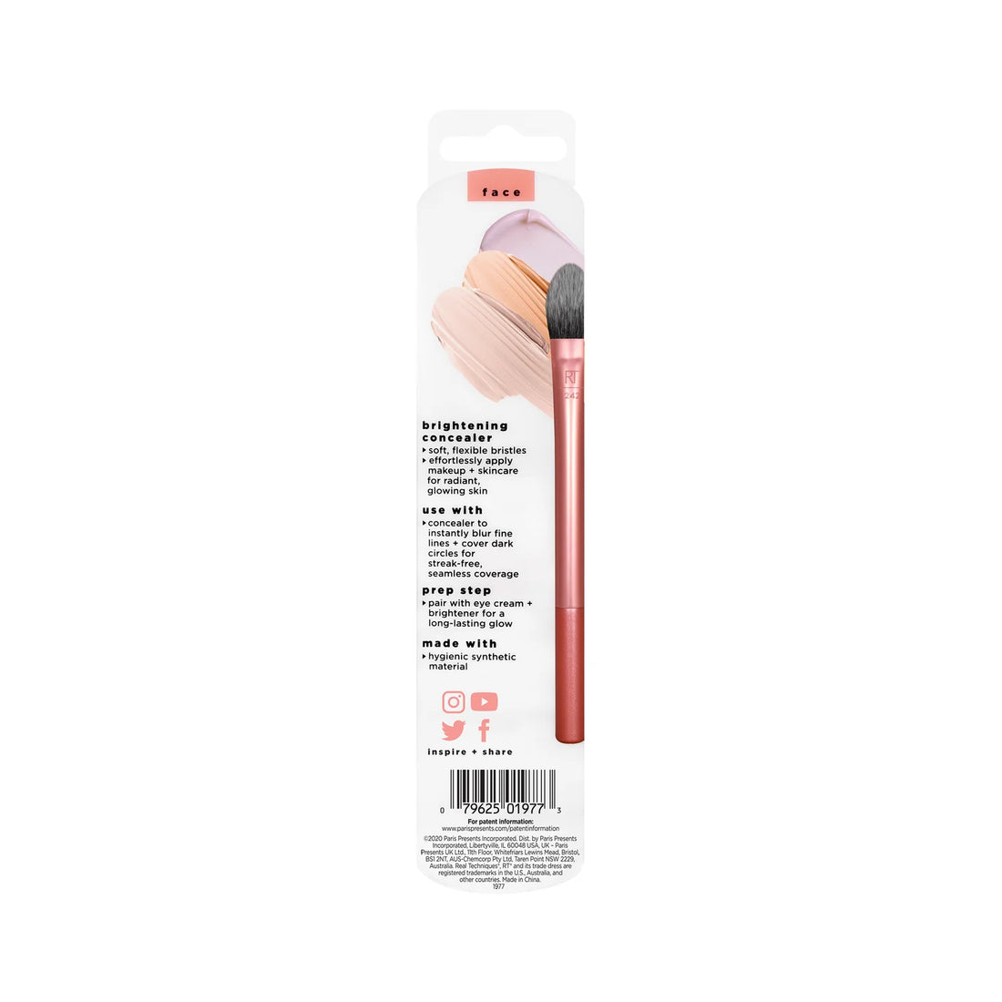 REAL TECHNIQUES Brightening Concealer Makeup Brush 01977