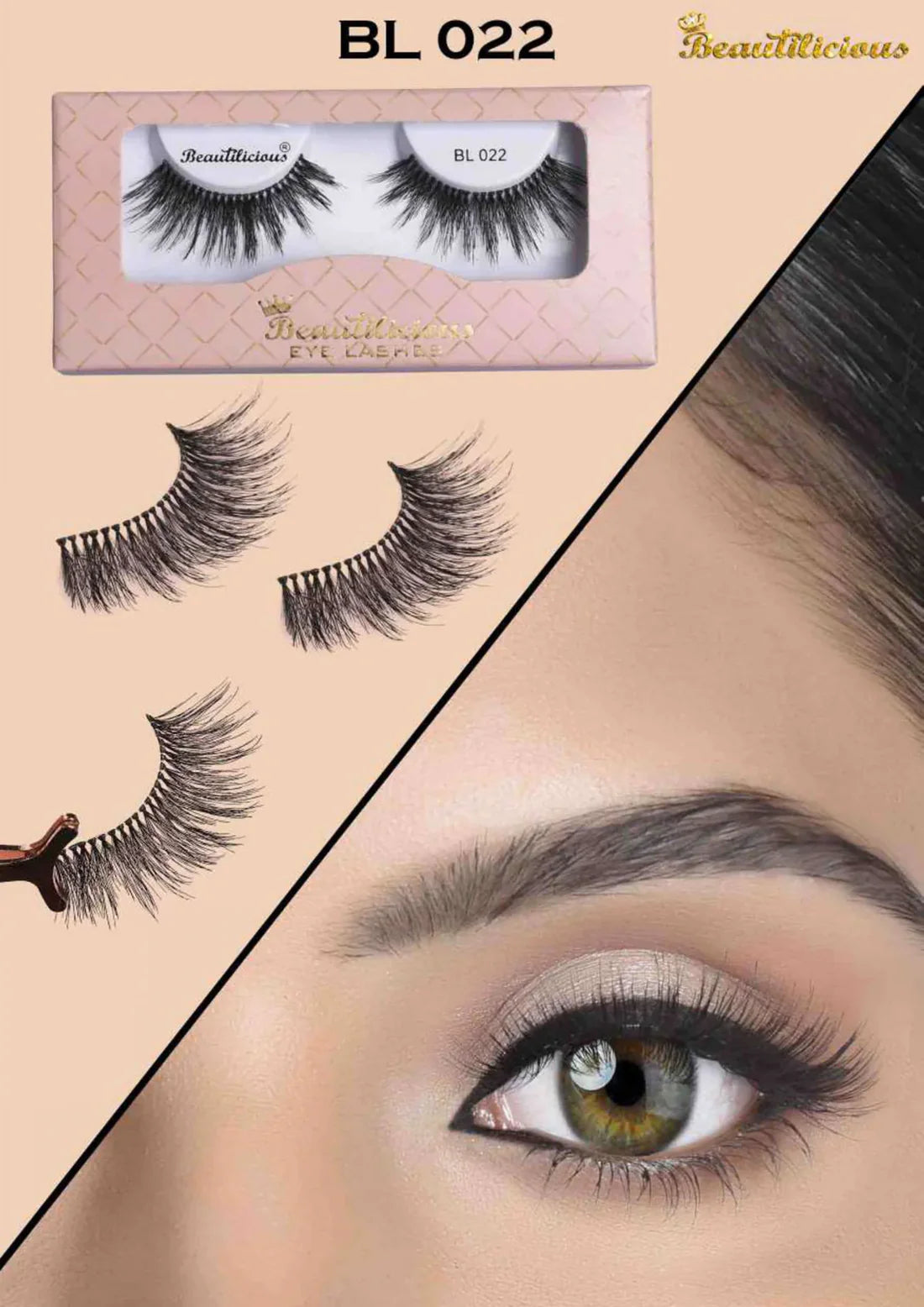Beautilicious False Eye Lashes