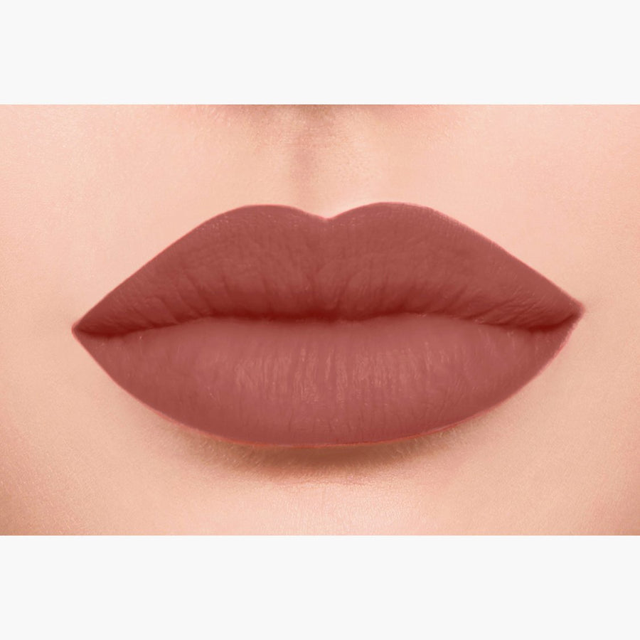 NYKAA Matte-ilicious Lip Crayon Lipstick Next Level Nude 04