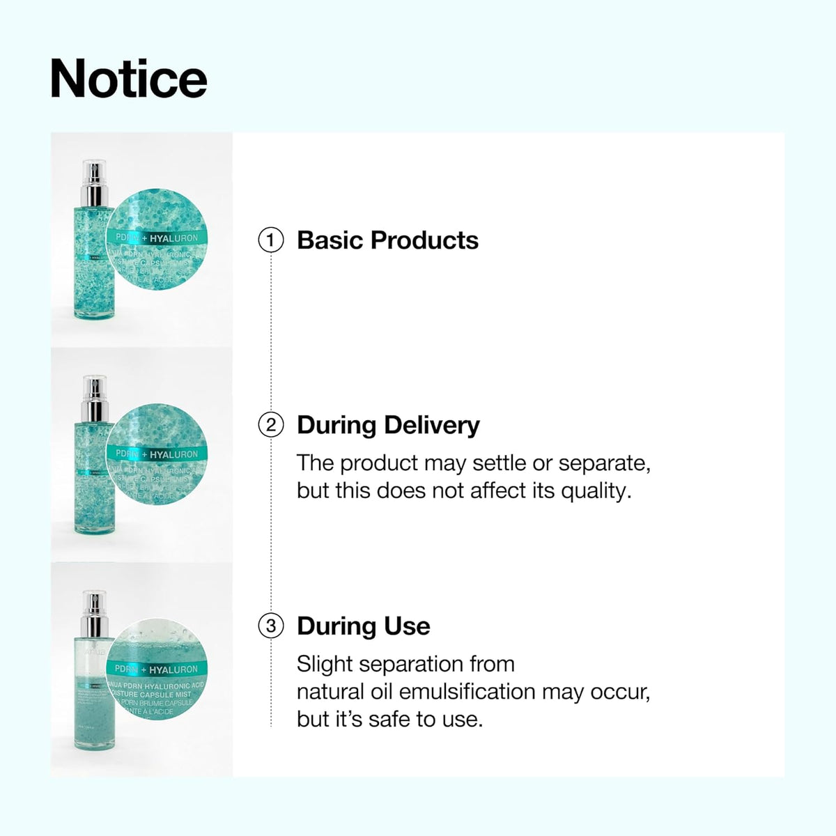 Anua PDRN Collagen Glow Facial Serum Spray with Hyaluronic Acid | Hydrating Face Mist, Dewy Glass Finish, All Skin Types, Instant Plumping, 100 ml