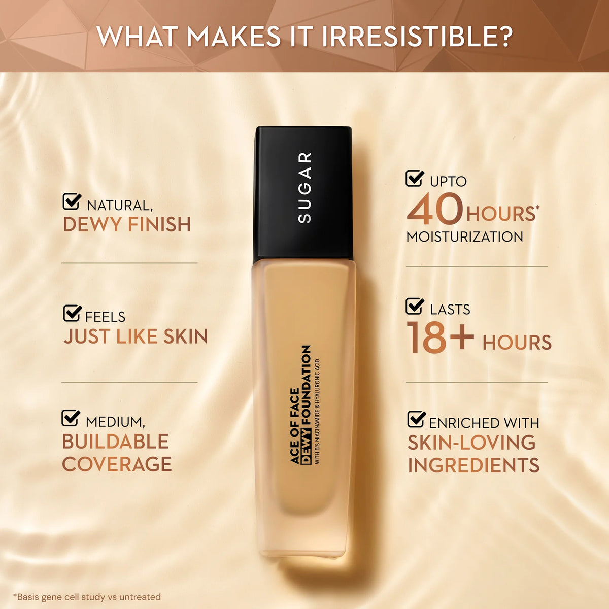 Sugar Ace of Face Dewy Foundation 30ml