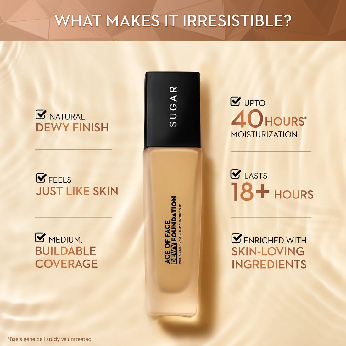 Sugar Ace of Face Dewy Foundation 30ml