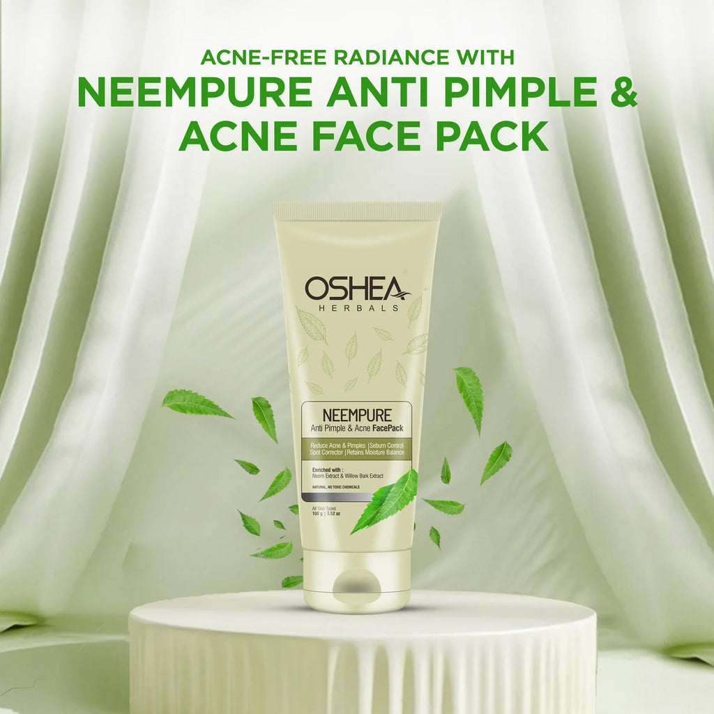 Oshea Herbals NeemPure Anti Pimple & Acne Facepack 100g