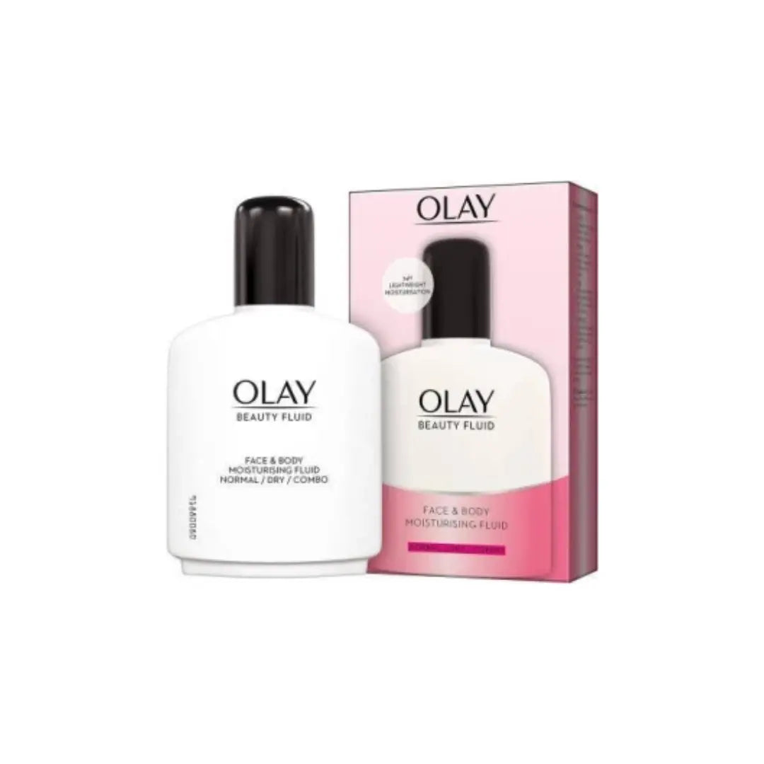 OLAY Beauty Fluid 24H Lightweight Moisturisation 200 ml Moisturiser for Glowing Skin