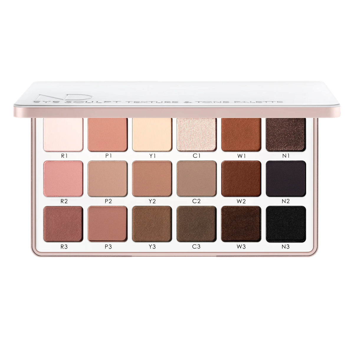 NATASHA DENONA EYE SCULPT TEXTURE AND TONE EYESHADOW PALETTE 19g