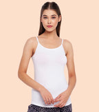 Enamor Essentials Stretch Cotton Camisole for Women | E001