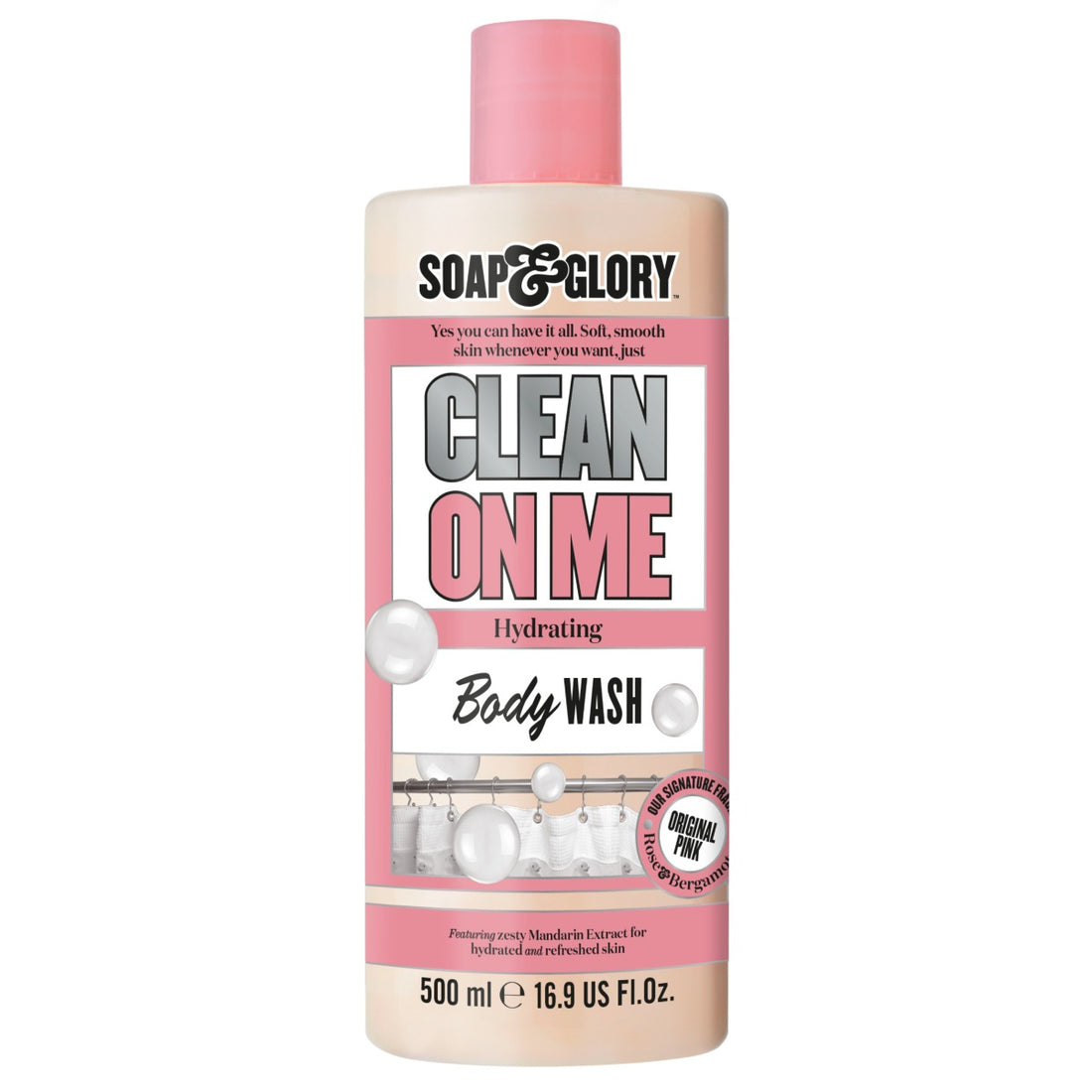 Soap & Glory Clean On Me Body Wash 500ml