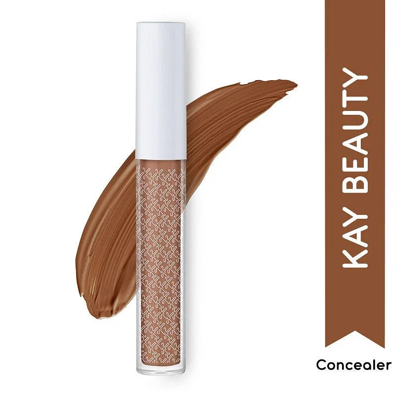 Kay Beauty HD Liquid Concealer Enriched With Marula Rosehip Oil 185N Deep 3.8gm