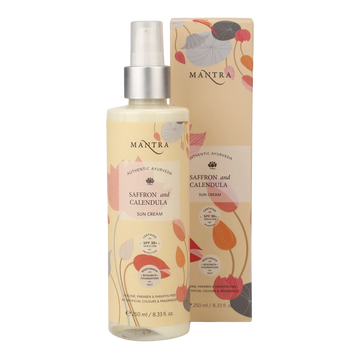 Mantra saffron and calendula sun cream 250ml