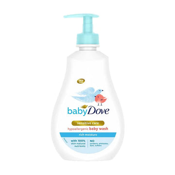 Dove Baby Sensitive Care Hypoallergenic Baby Wash Rich Moisture 400ml