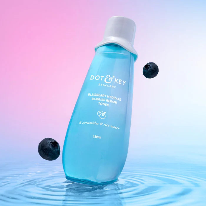 Dot & Key Blueberry Hydrate Barrier Repair Rice Water Toner 150ml