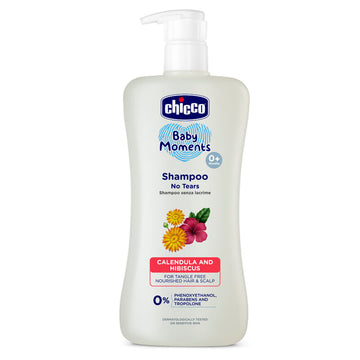 Chicco Baby Moments Shampoo No Tears Calendula And Hibiscus 0% 500ml