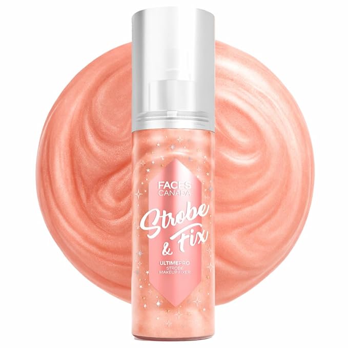 FACES CANADA Ultime Pro Strobe Makeup Fixer Mini - Rose Gold, 50ml