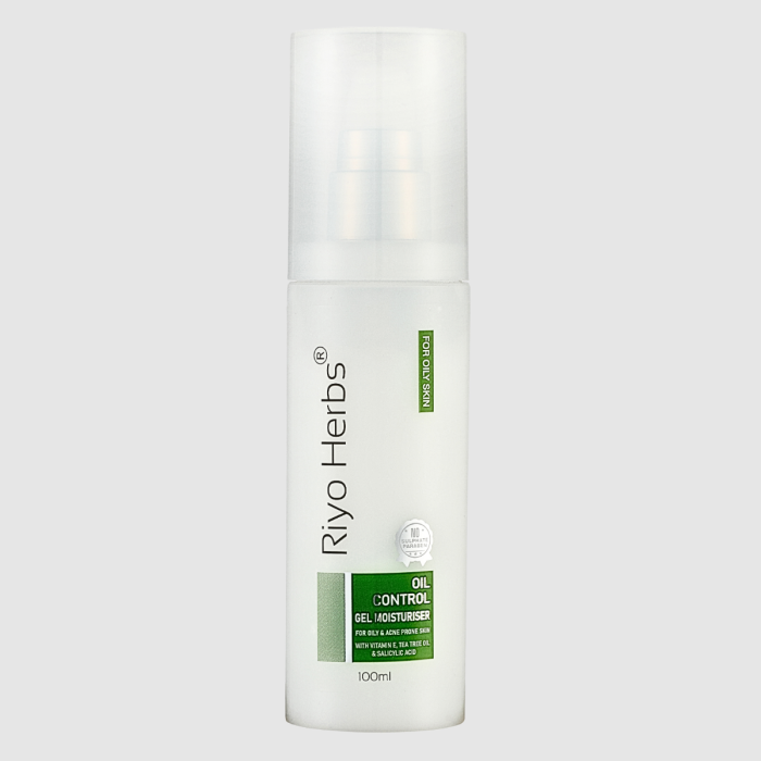 Riyo Herbs Oil Control Gel Moisturiser - Salicylic Acid & Tea Tree Oil 100ML