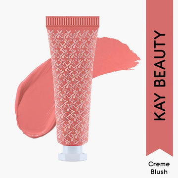 KAY BEAUTY Cream Blush Enriched With Cranberry Avocado Oil Cosy Coral 10ml