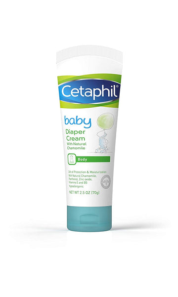 Cetaphil Baby Diaper Cream With Natural Chamomile Body 70gm
