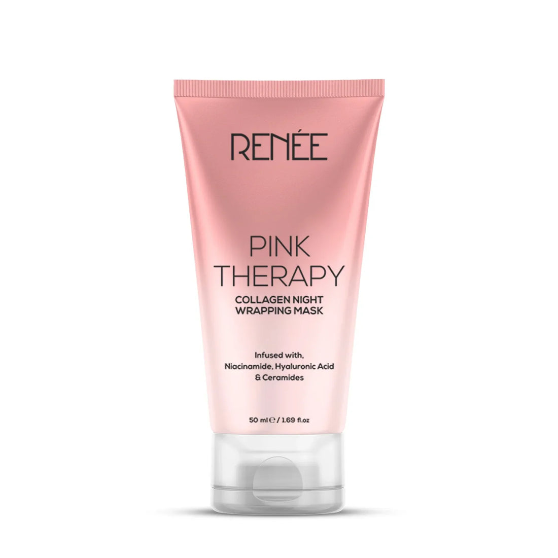 RENEE Pink Therapy Collagen Night Wrapping Anti-Aging Face Mask 50ml