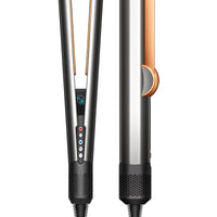 Dyson Airstrait™ Straightene| Dry & Straighten| Volumunious & Shiny Hair| Travel Friendly|Intelligent Heat Control|  (Bright Nickle / Bright Copper)