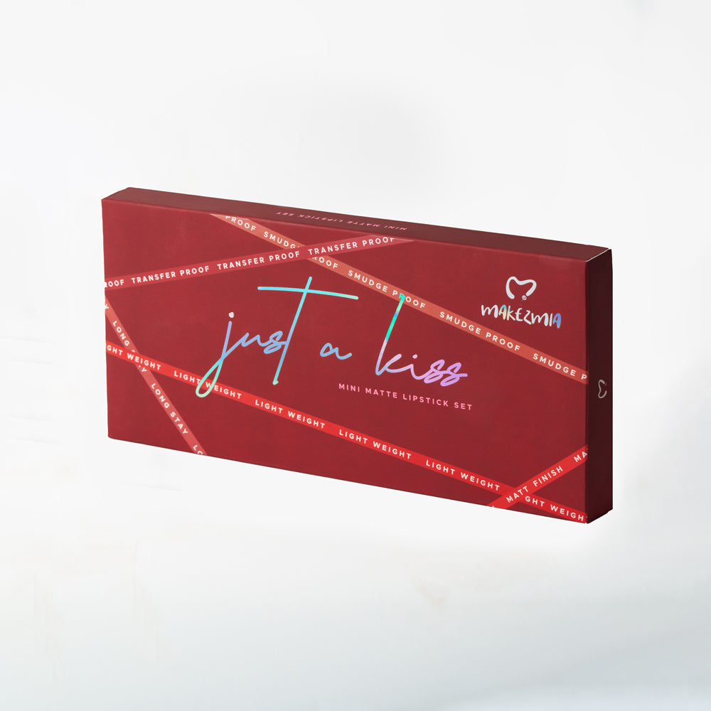MAKEZMIA Just A Kiss Mini Matte Lipstick Set