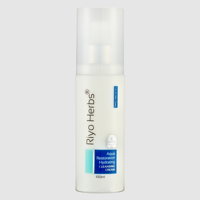 Riyo Herbs Aqua Restoration Hydrating Cleansing Cream 100ml