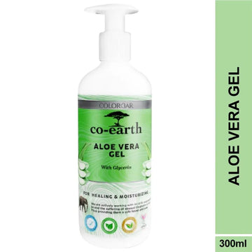 ColorBar Co-Earth Aloe Vera Gel With Glycerin For Healing & Moisturizing 300ml