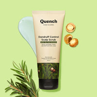 Quench Dandruff Control Scalp Scrub with Tea Tree Extracts - 200 ML