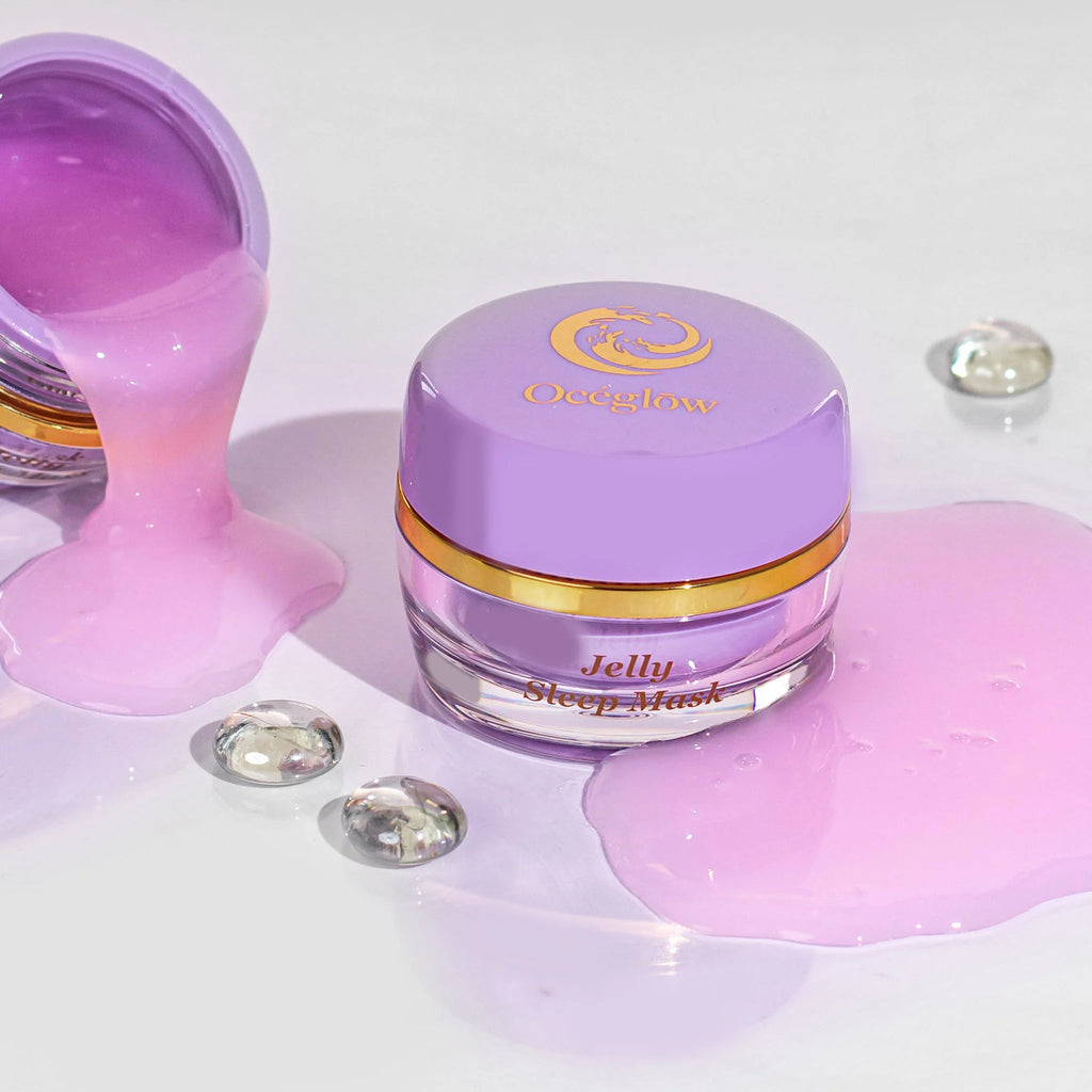 Oceglow South Korean Hydrating Sleeping Jelly Mask – Fights Dark Spots, Wrinkles & Pigmentation 51ml