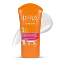 Lotus Herbal Safe Sun Block Cream Indian Summer Formula Spf 30Uvb 100g