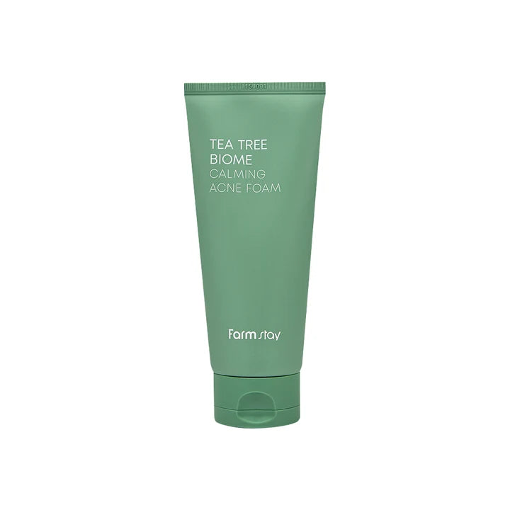FARMSTAY TEA TREE BIOME CALMING ACNE FOAM