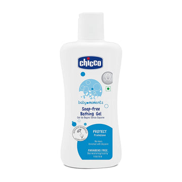 Chicco Baby Moments Soap-Free Bathing Gel Protect 0m+ 200ml