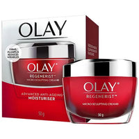 Olay Regenerist Micro Sculpting Cream - Advanced Anti-Ageing Moisturiser, Reduces Wrinkles, 50 g