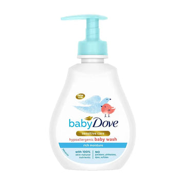 Dove Baby Sensitive Care Hypoallergenic Baby Wash Rich Mositure 200ml