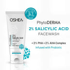 Oshea Herbals Salicylic Acid Face Wash for Oily & Acne prone skin with Probiotic 100ml