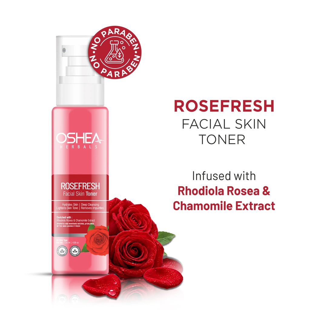 Oshea Herbals RoseFresh Facial Skin Toner 120ml