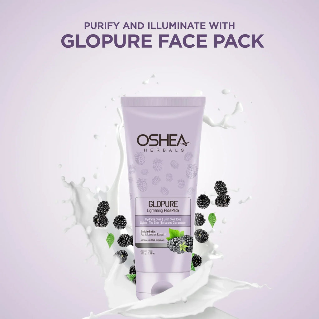 Oshea Herbals Glopure Lightening Facepack 100g